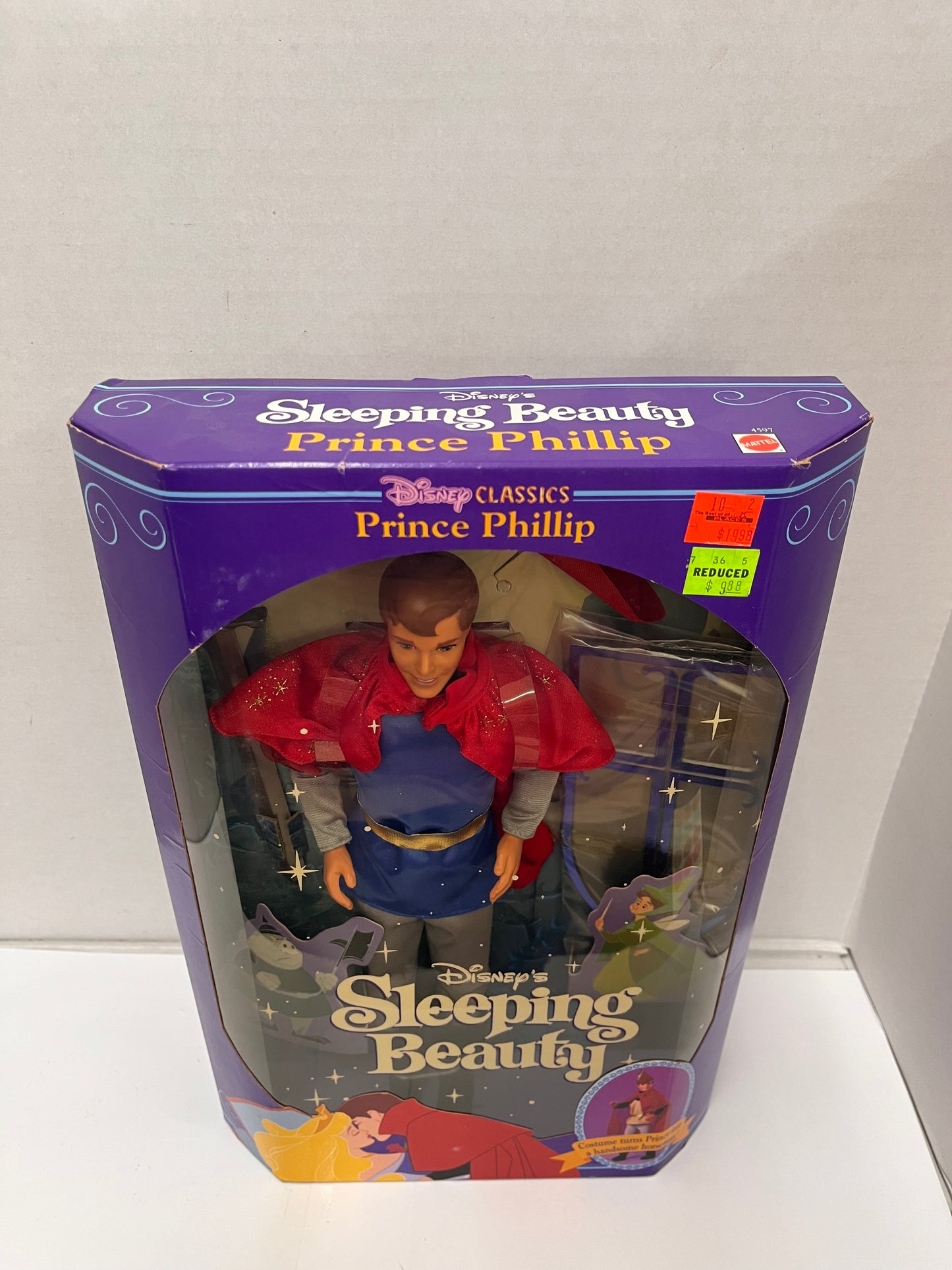 Vintage 1991 Disney Classics Prince Phillip (Sleeping Beauty ) 12" Doll