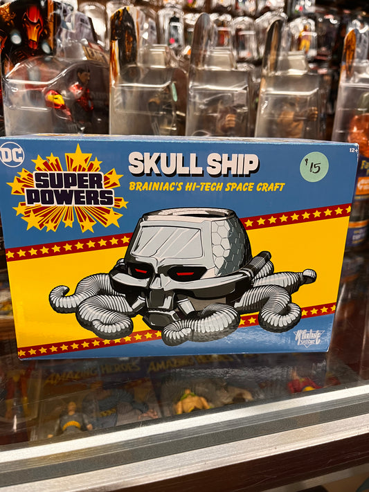 McFarlane Toys - DC Super Powers Skull Ship, Brainiac's Hi-Tech Space Craft