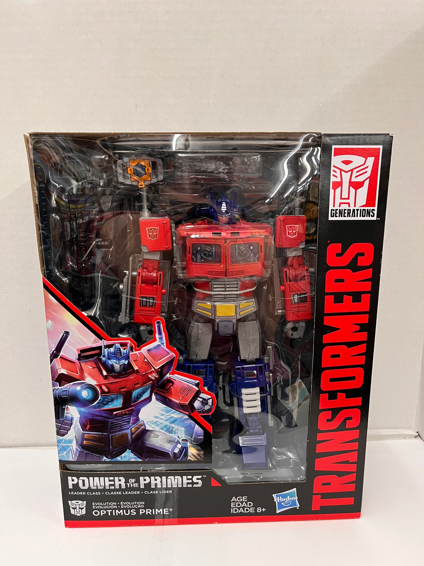Transformers Power of the Primes Optimus Prime Hasbro Action Figure