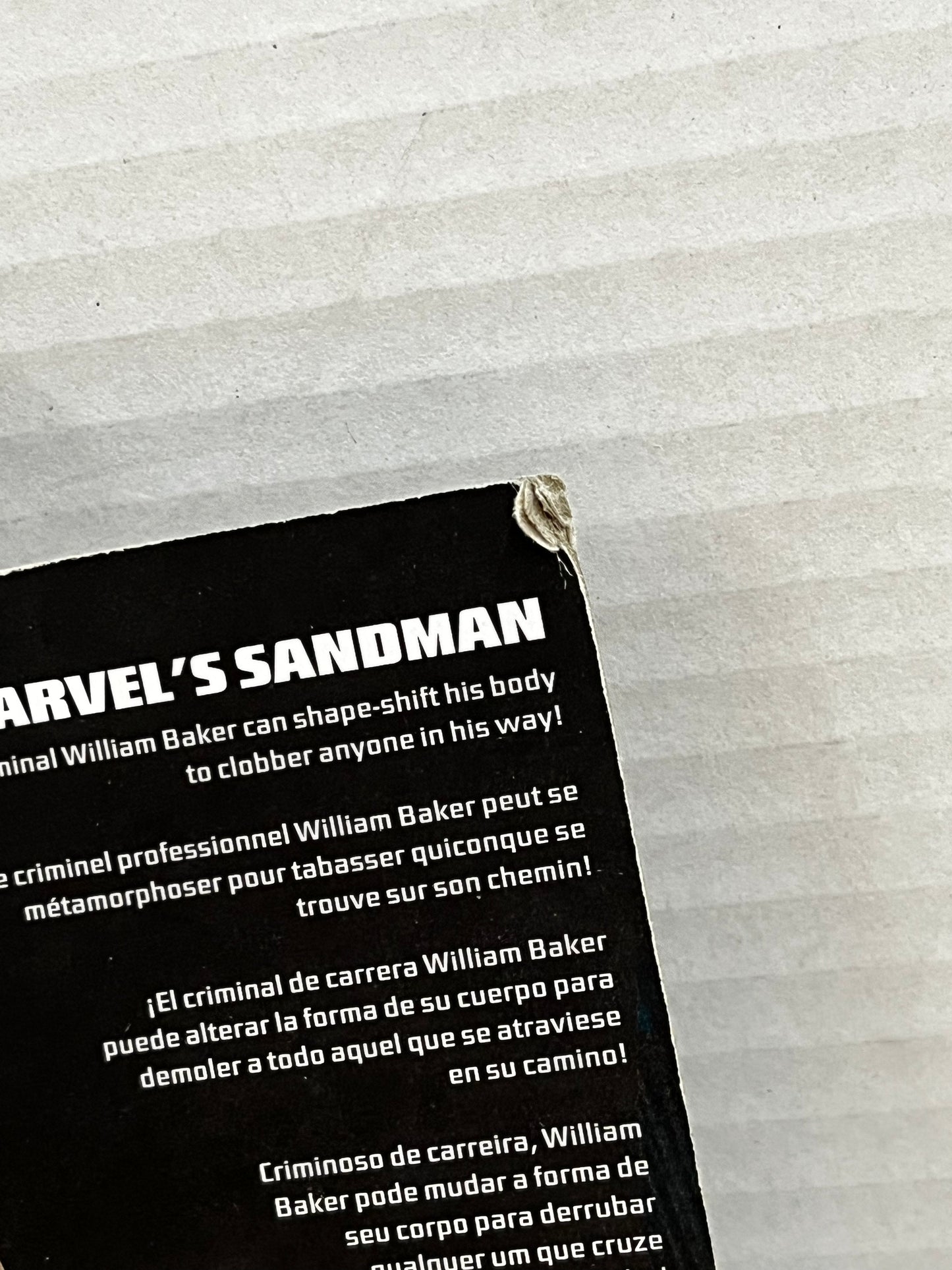 Marvel Infinite Series Sandman 3.75”