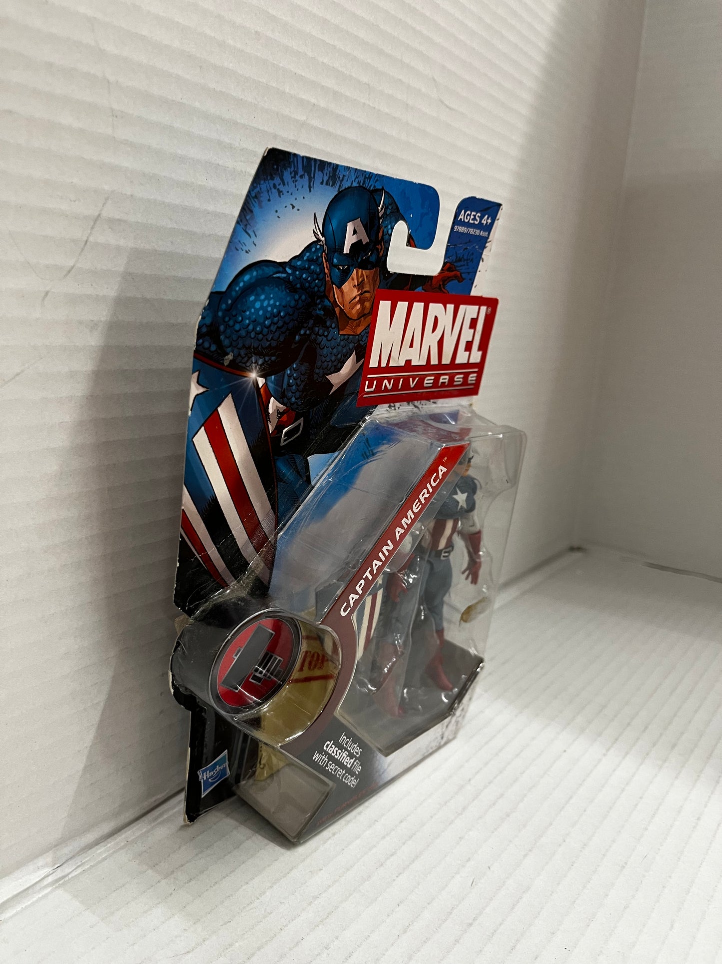 Marvel Universe 3.75" Captain America Action Figure Series 2 #008, NEW