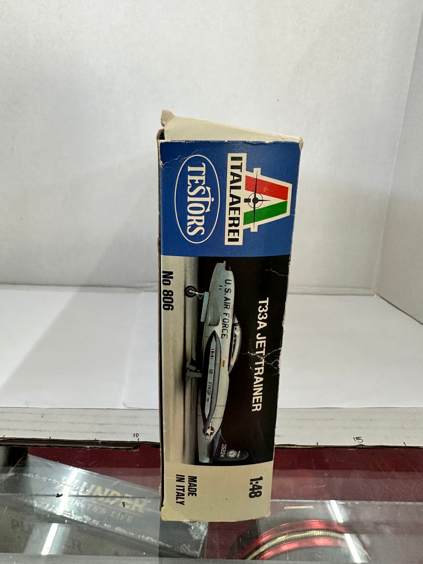 ITALERI 806 1/48 SCALE LOCKHEED T-33A JET TRAINER PLANE