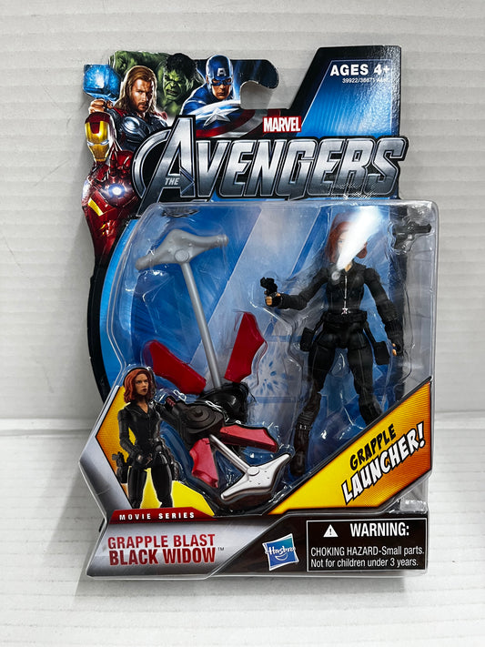 NEW MARVEL UNIVERSE INFINITE BLACK WIDOW GRAPPLE BLAST 3.75" FIGURE HASBRO