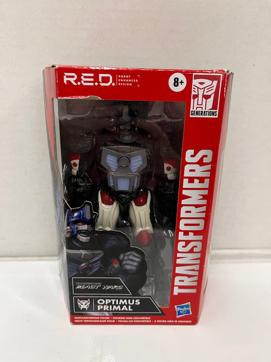 Transformers Beast Wars R.E.D. OPTIMUS PRIMAL Action Figure Hasbro