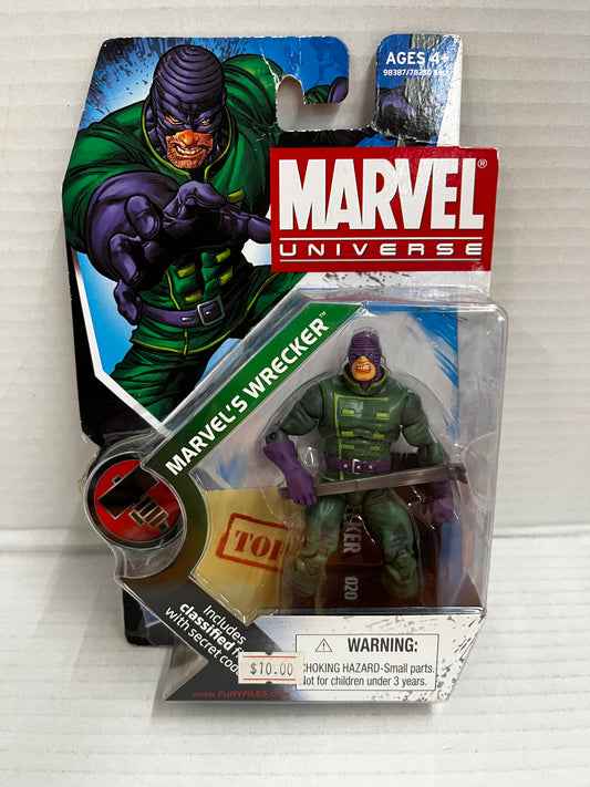 MARVEL'S WRECKER MARVEL UNIVERSE 3.75" ACTION FIGURE SERIES 2 #020 NEW