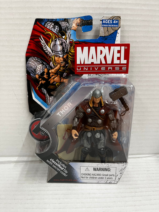 THOR Hasbro Marvel Universe 3.75 in Action Figure  Series 2 #012 NIB Avengers