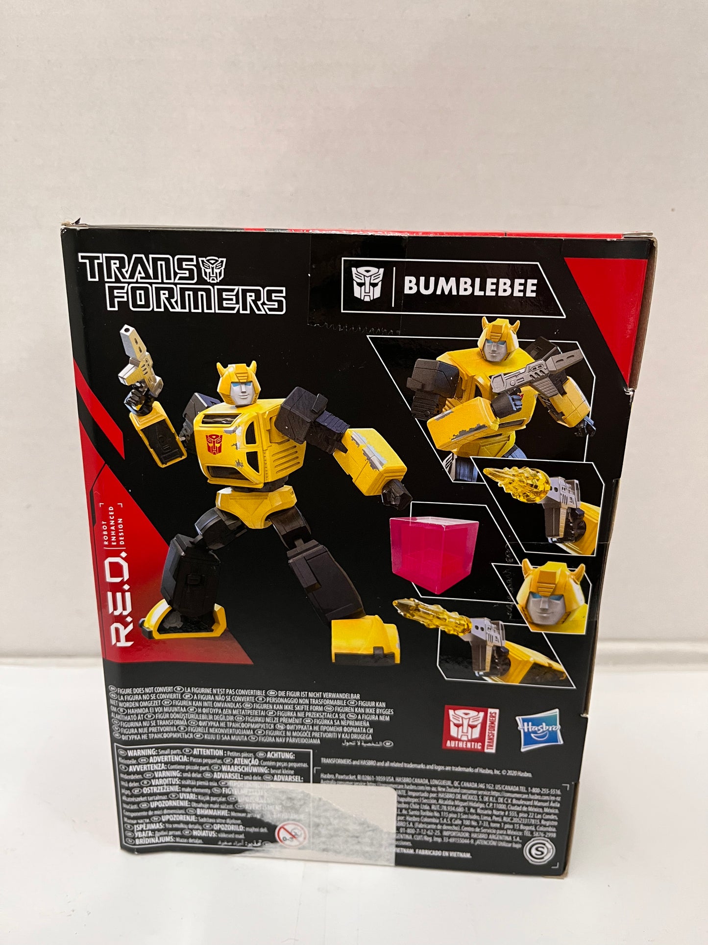 Transformers R.E.D. Bumblebee Action Figure 2020 Hasbro Robot Enhanced Design