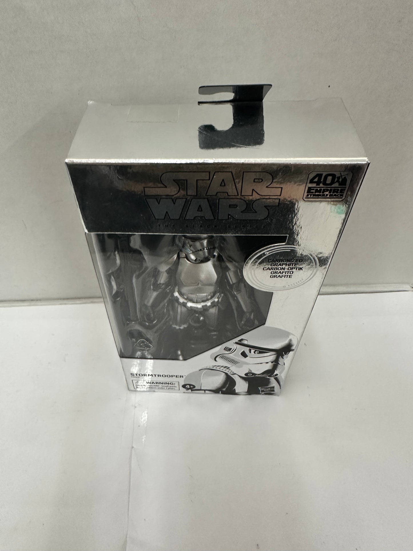 2020 Star Wars Stormtrooper Carbonized Exclusive Black Series 6" Kenner Hasbro
