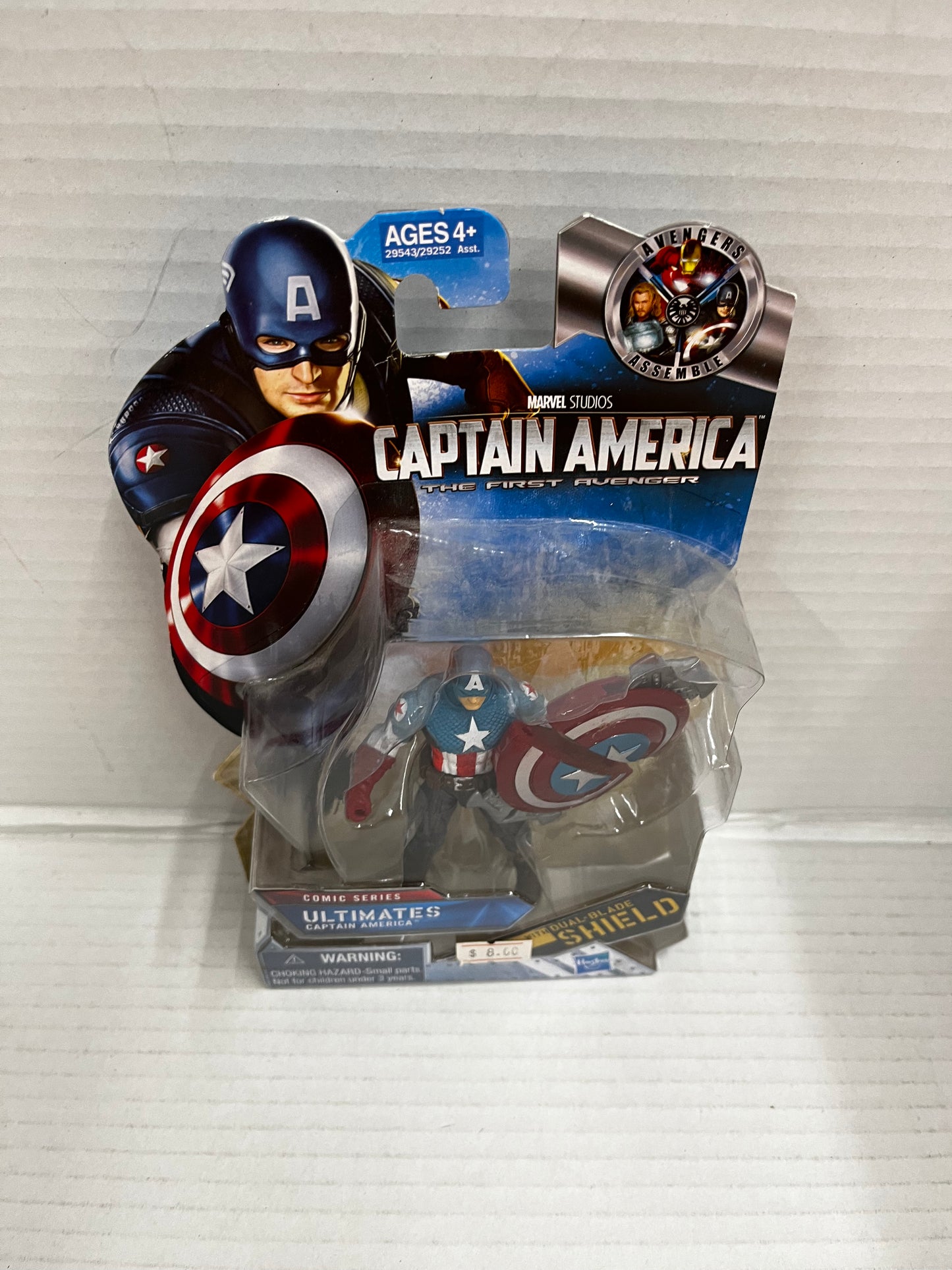 CAPTAIN AMERICA Duel Blade Shield #1 The First Avenger Comic Series 3.75" Figure