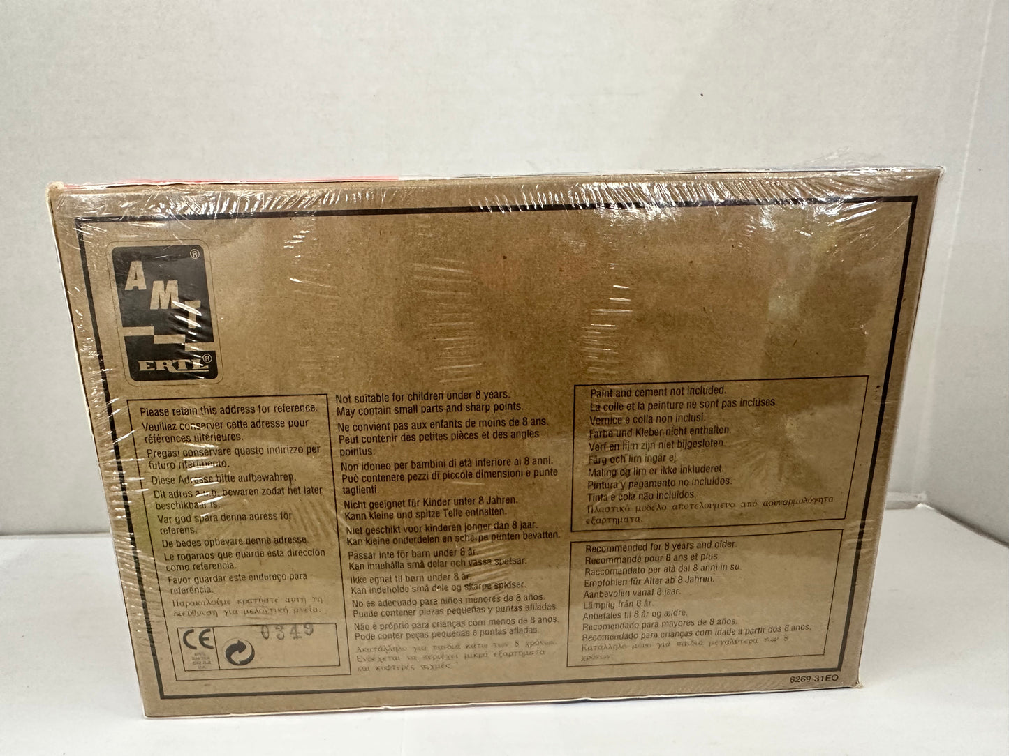 AMT '50 Chevy Stepside Kit # 8051 Factory Sealed 1:25