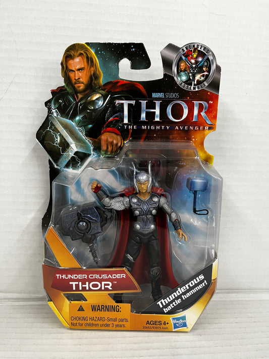 Marvel Thor Mighty Avenger #15 Thor Thunder Crusader 4" Figure Hasbro NEW