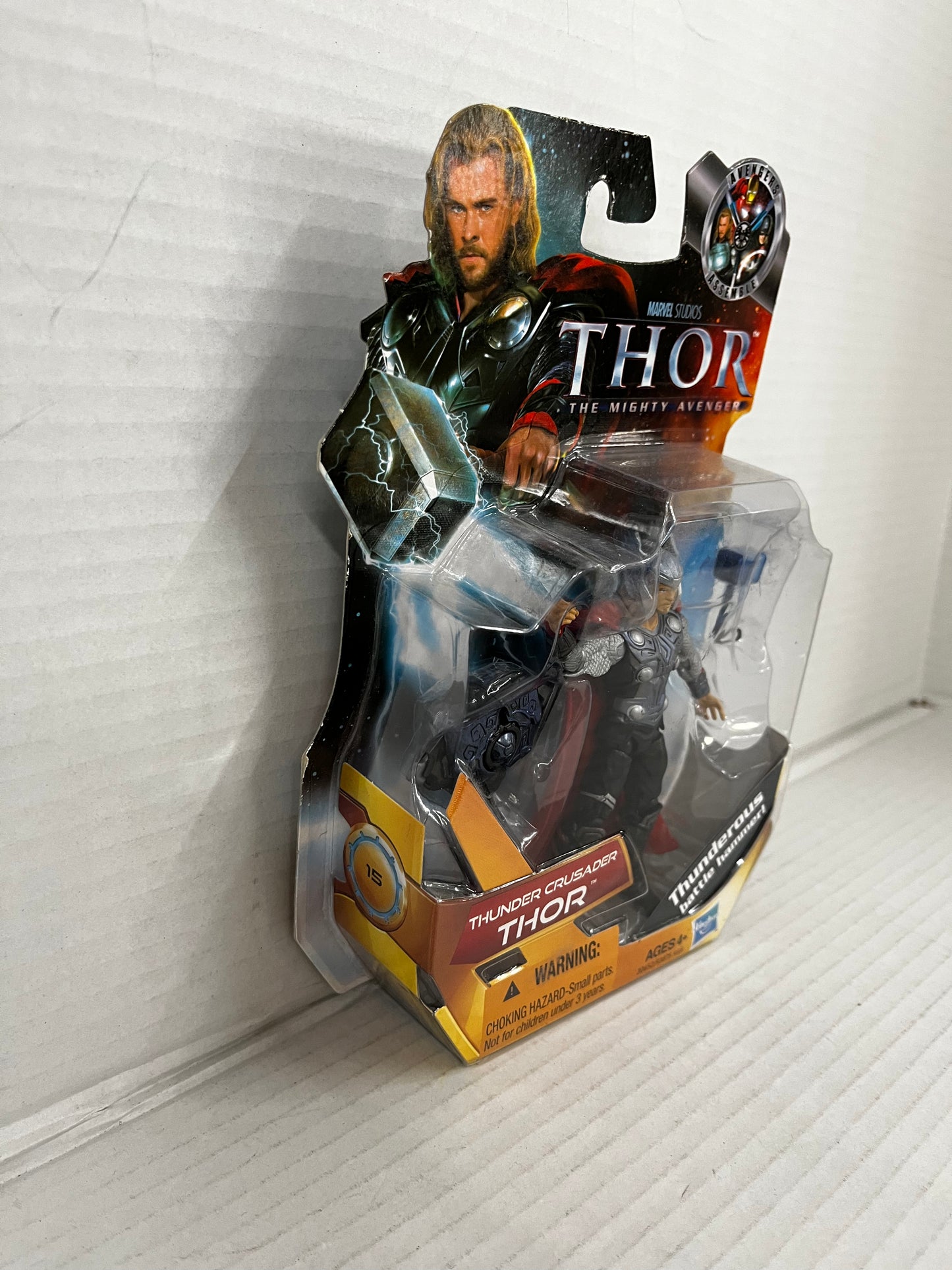 Marvel Thor Mighty Avenger #15 Thor Thunder Crusader 4" Figure Hasbro NEW