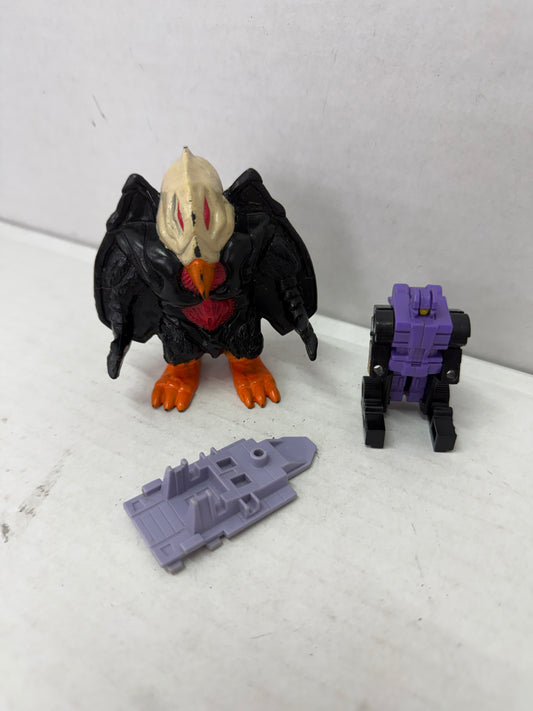 Transformers G1 BirdBrain Monstructor Decepticon Nearly Complete Hasbro 1989 #2