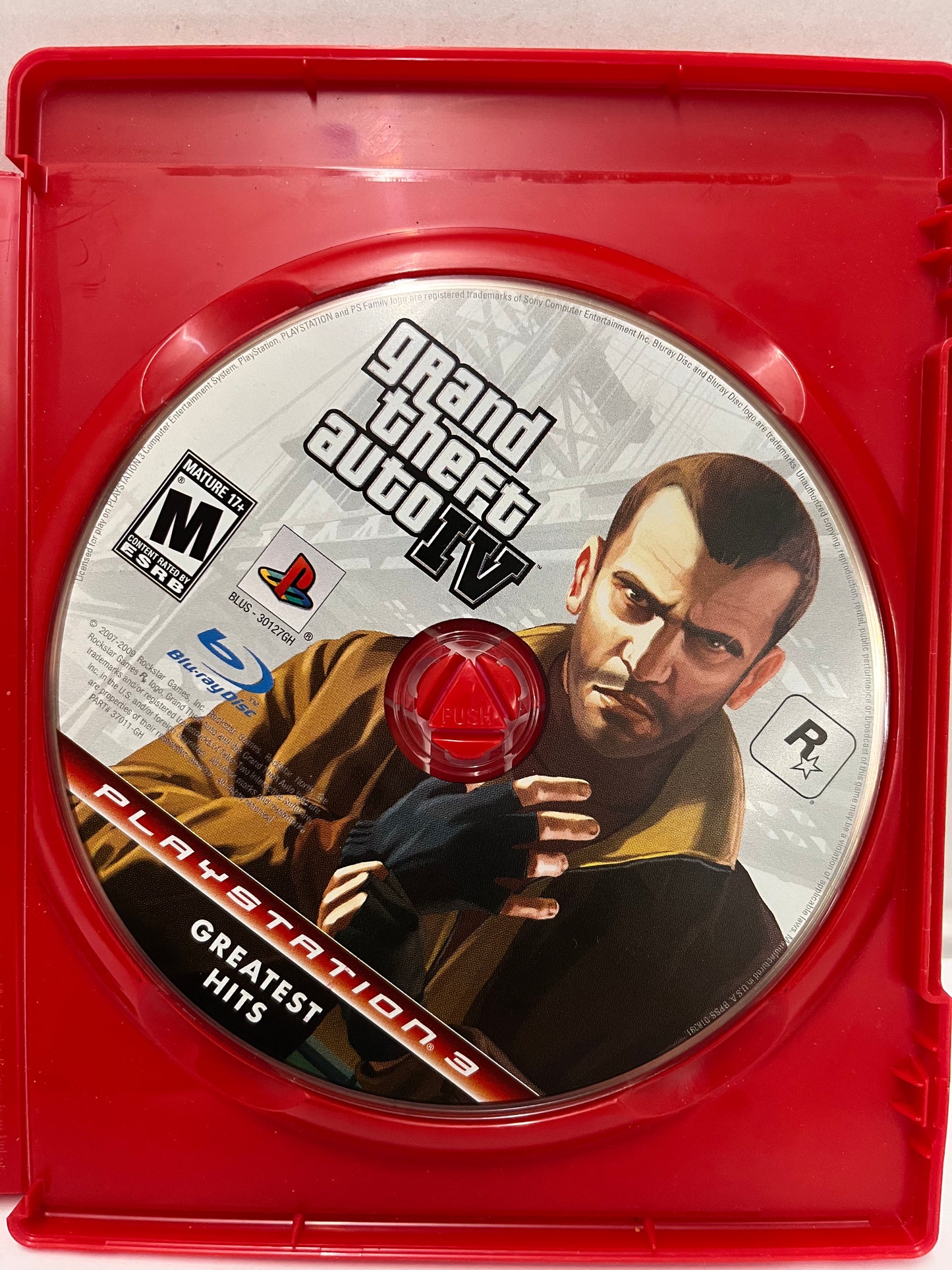 Grand Theft Auto IV GTA 4 PS3 PlayStation 3 Greatest Hits Complete CIB with Map!