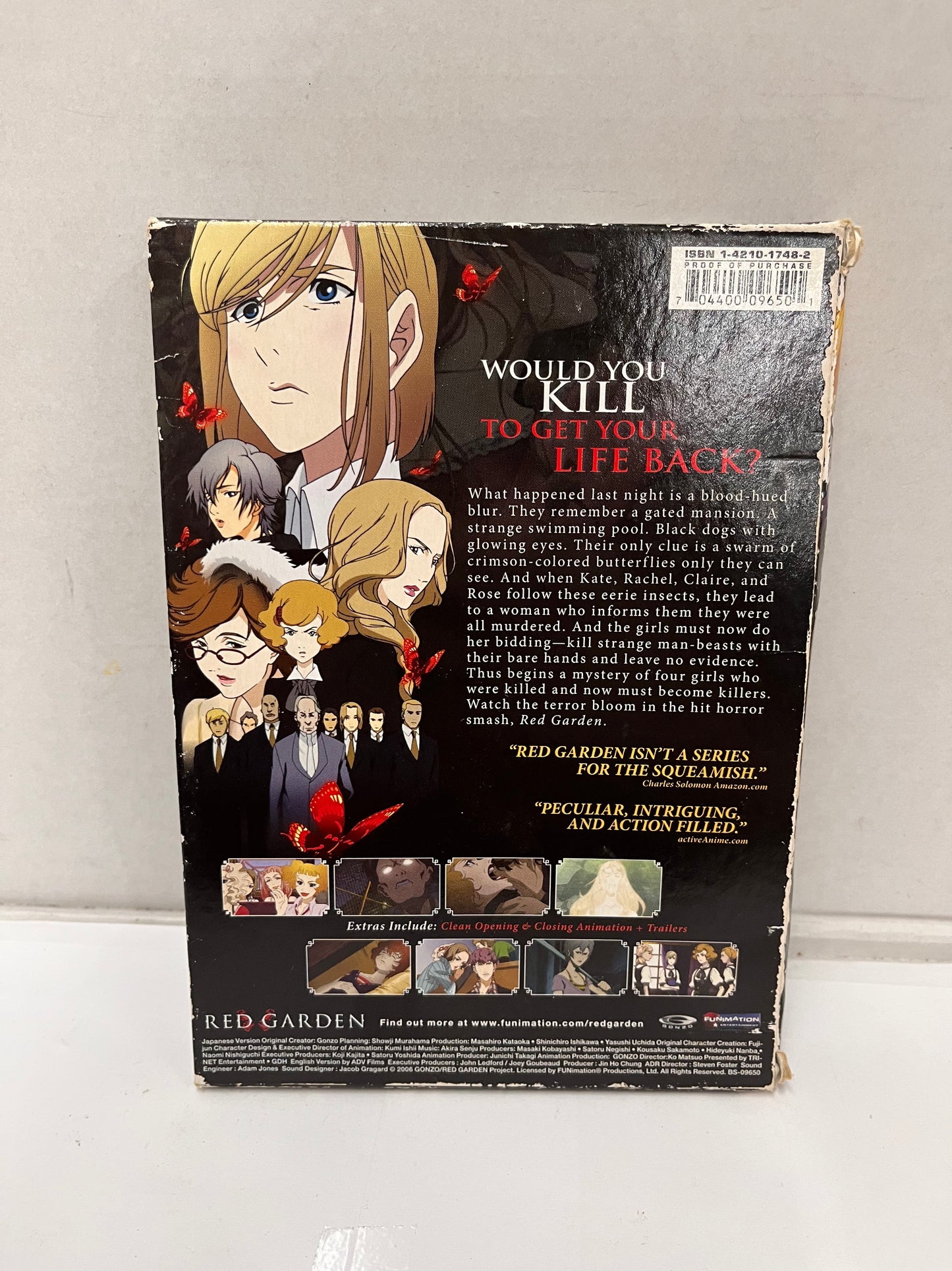 Red Garden Collection 1 (Funimation DVD, 2008) Anime