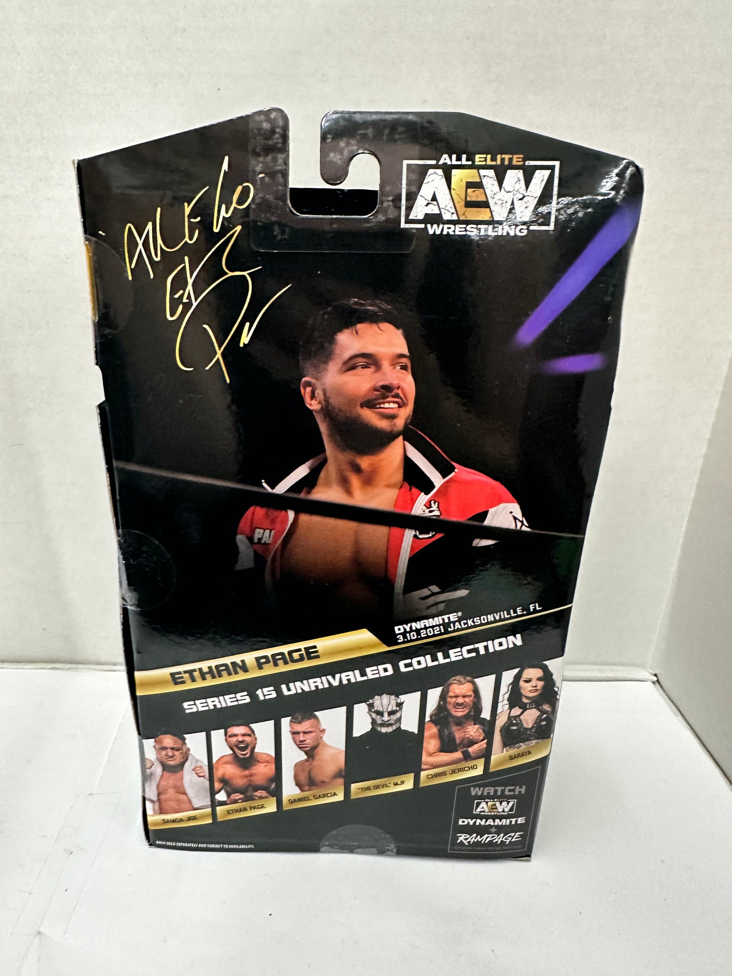 AEW Wrestling Figure Ethan Page #146 Unrivaled Collection Series 15 New