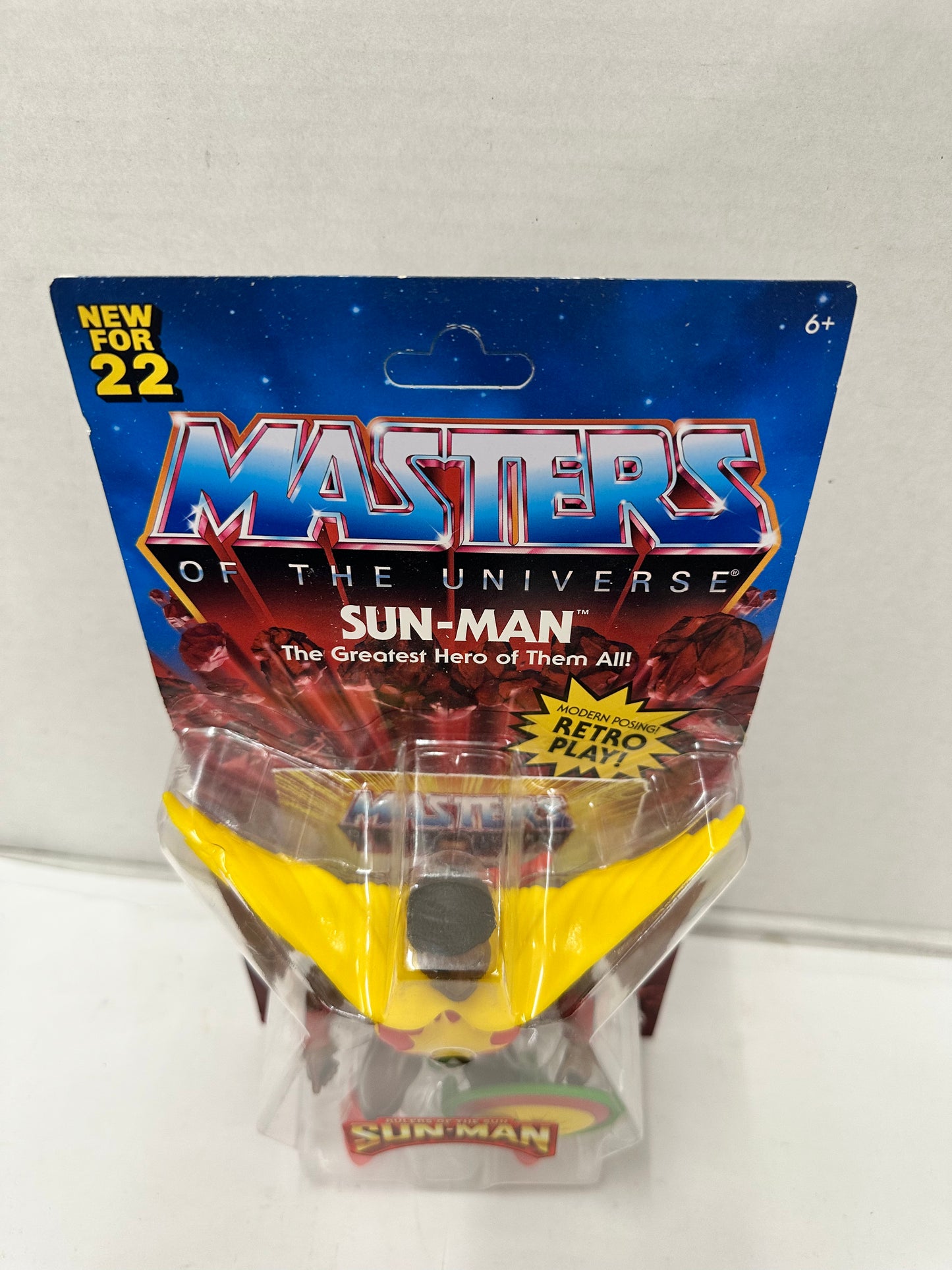 Mattel Masters of the Universe SUN MAN 5.5 inch Action Figure - HDR90 Unpunched