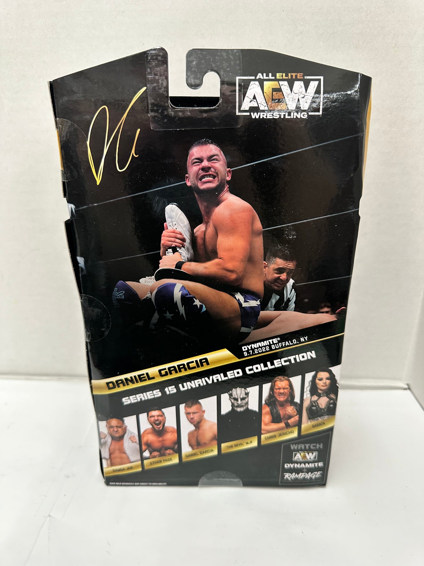 AEW Wrestling Unrivaled Collection Daniel Garcia #148 Series 15 Figure