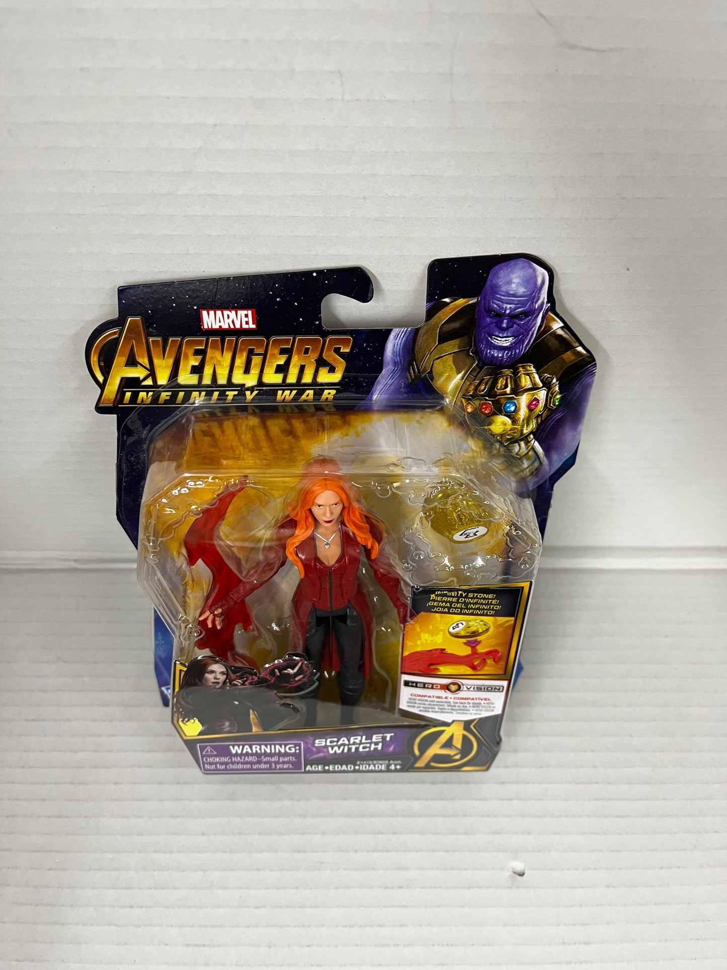 2017 NIP 6” Scarlet Witch Figure Avengers Infinity War hero vision stone toy