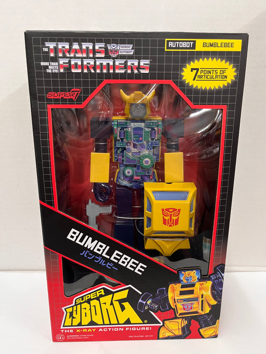Transformers Super Cyborg X-Ray Action Figure - Bumblebee- Super 7