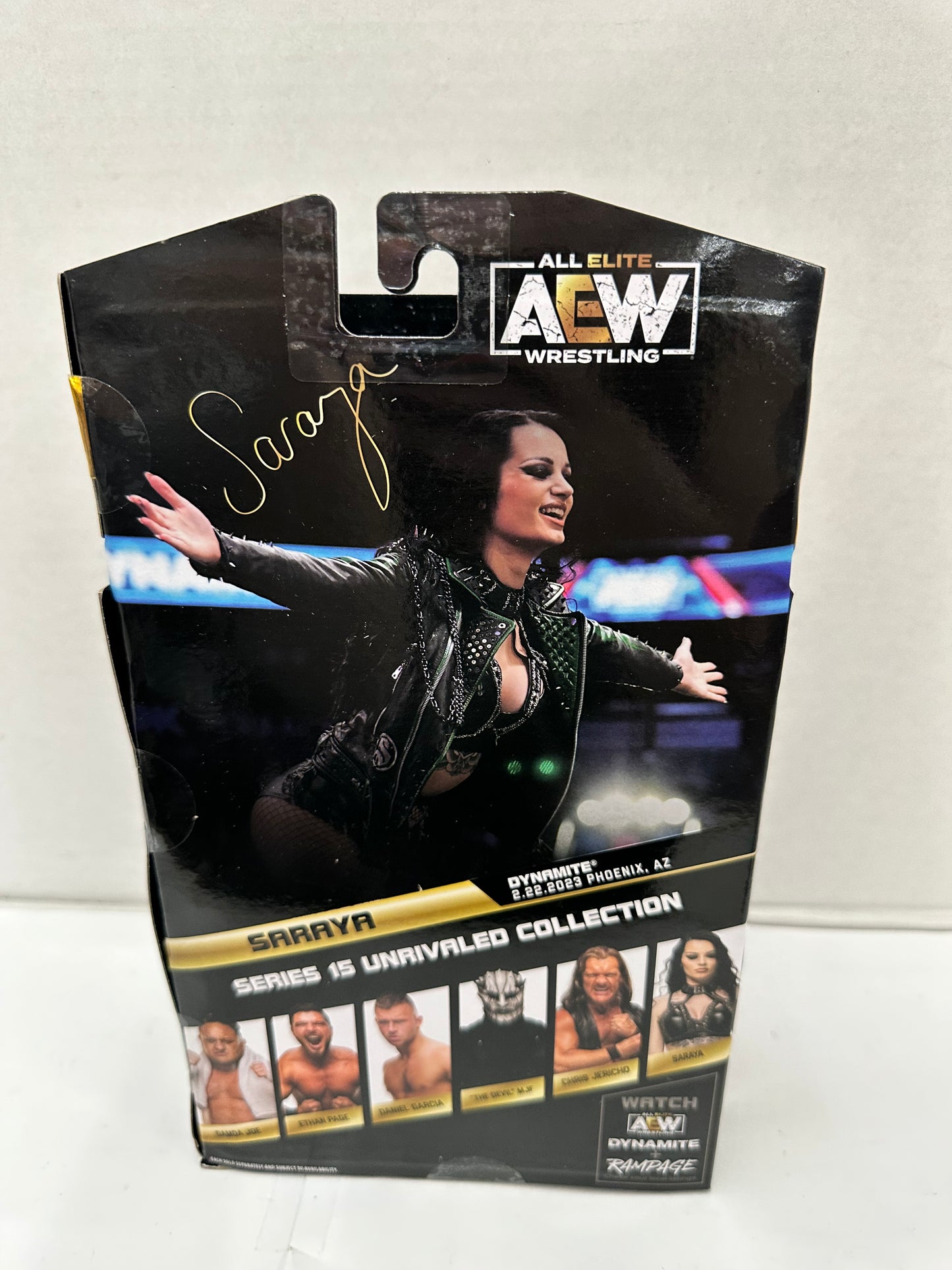 AEW All Elite Wrestling Unrivaled Collection Saraya #149 Series 15 NEW