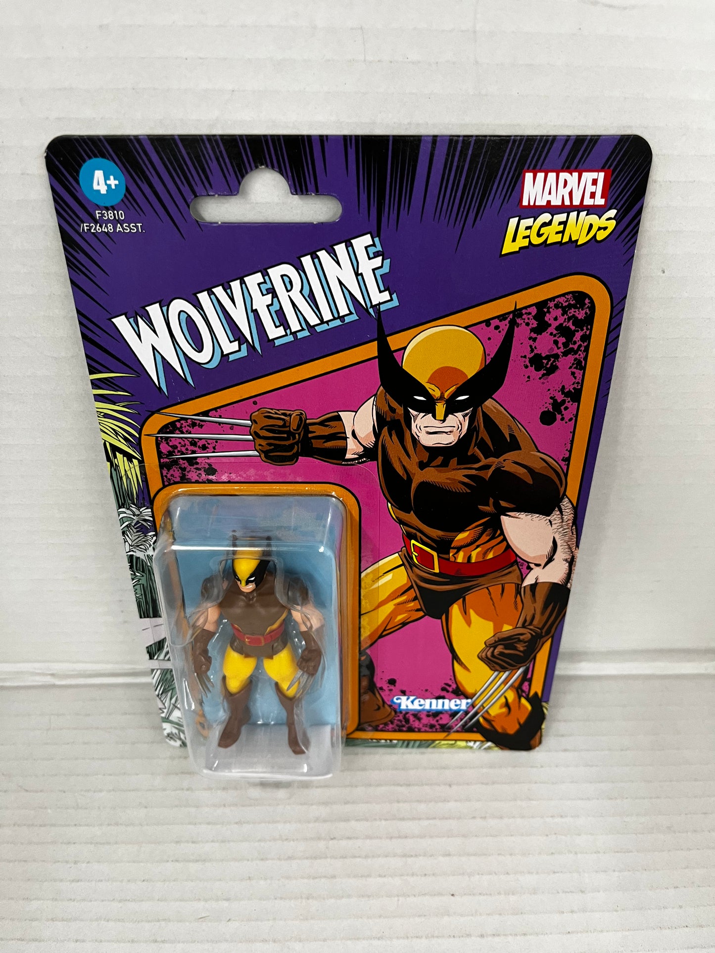 Marvel Legends Wolverine 3.75” Action Figure - Hasbro Retro Kenner