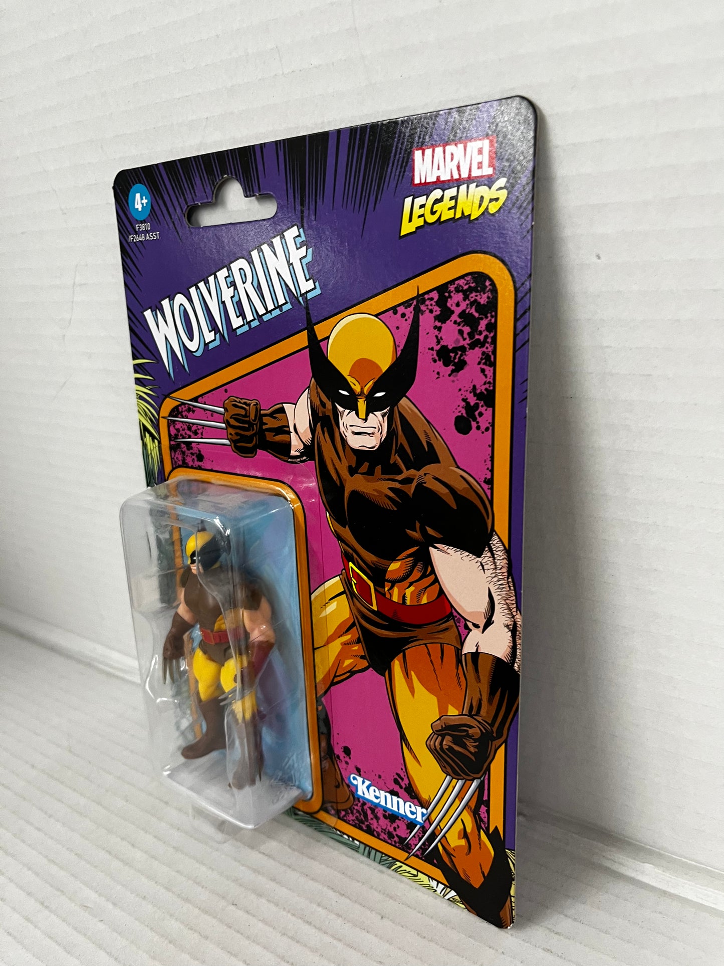 Marvel Legends Wolverine 3.75” Action Figure - Hasbro Retro Kenner