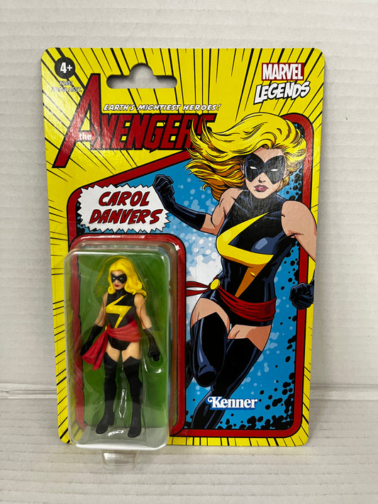 Marvel Legends: Avengers CAROL DANVERS 3.75" Action Figure (2021, Kenner/Hasbro)