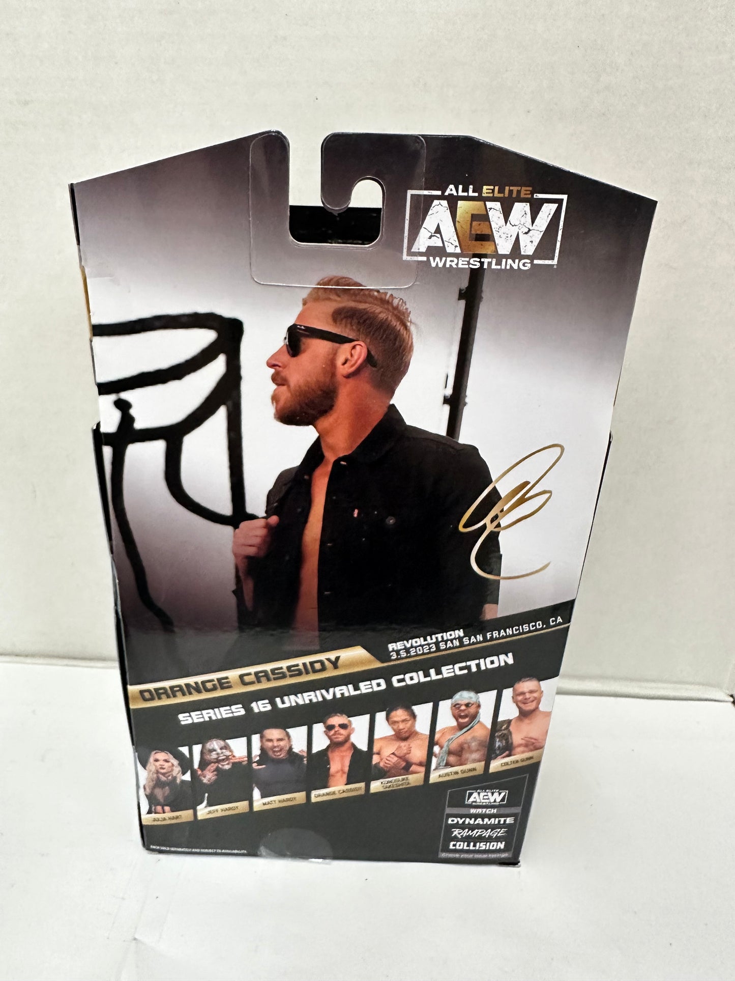 Orange Cassidy 6" AEW All Elite Wrestling Unrivaled Series 16 #155 Jazwares