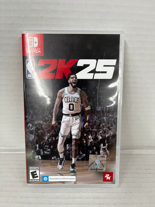 NBA 2K25 NINTENDO SWITCH No Booklet
