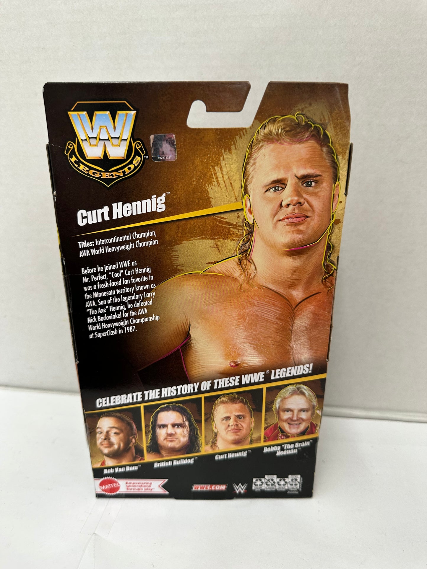 WWE Curt Hennig Elite Collection Legends 6" Action Figure Series 29 NEW
