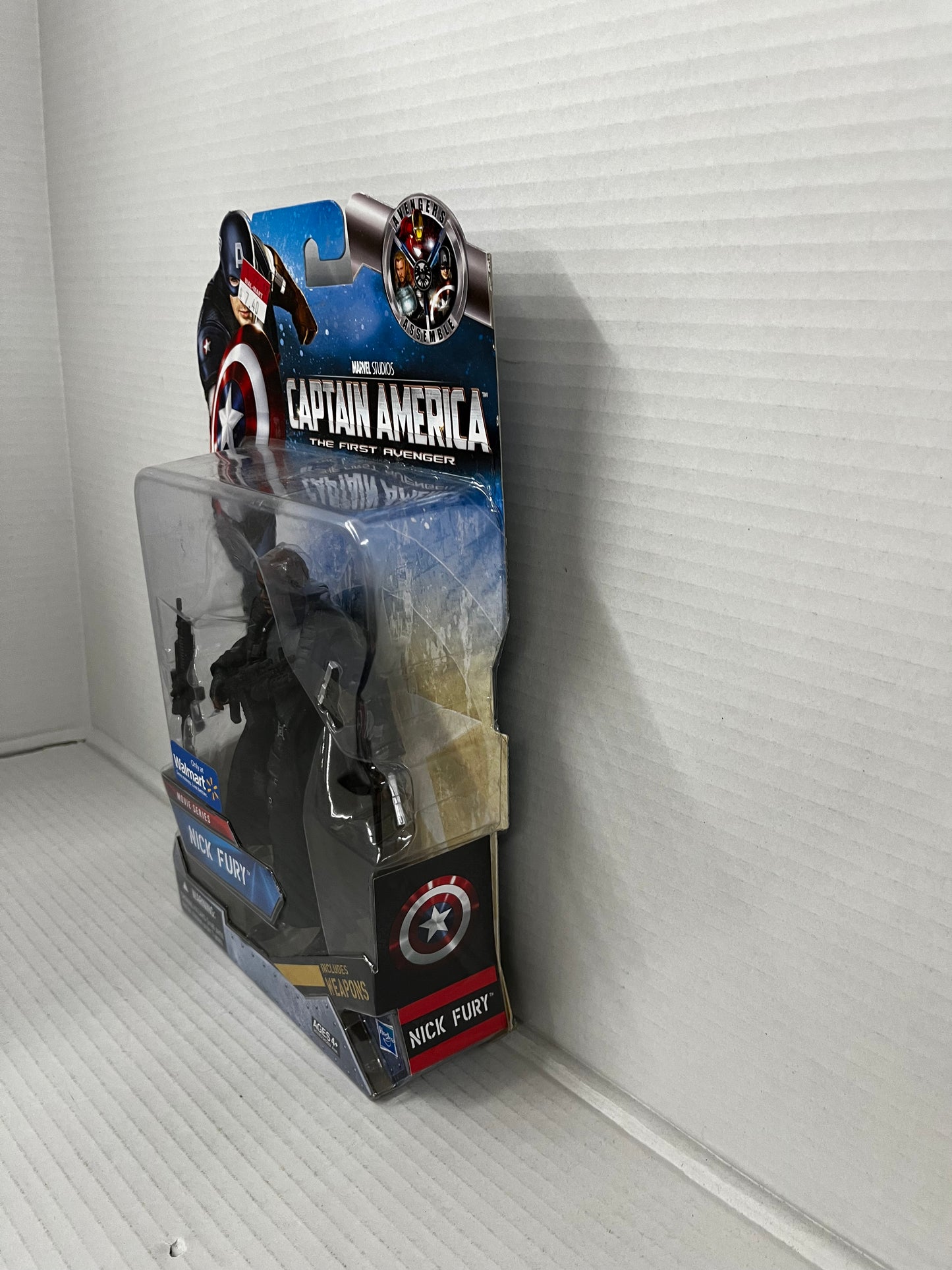 NICK FURY Walmart Excl. 6" Captain America Movie Series Figure 2011 Marvel NIB