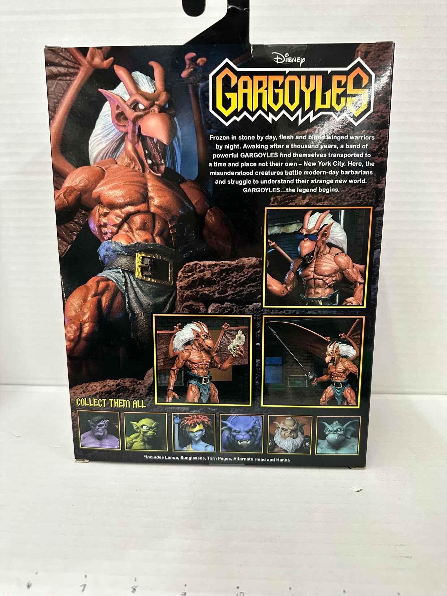 NECA Disney Gargoyles BROOKLYN Ultimate Action Figure 7'