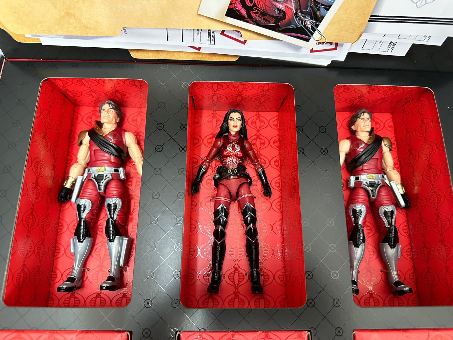 2023 Hasbro G.I. Joe Classified Extensive Enterprises Crimson Strike Team Open