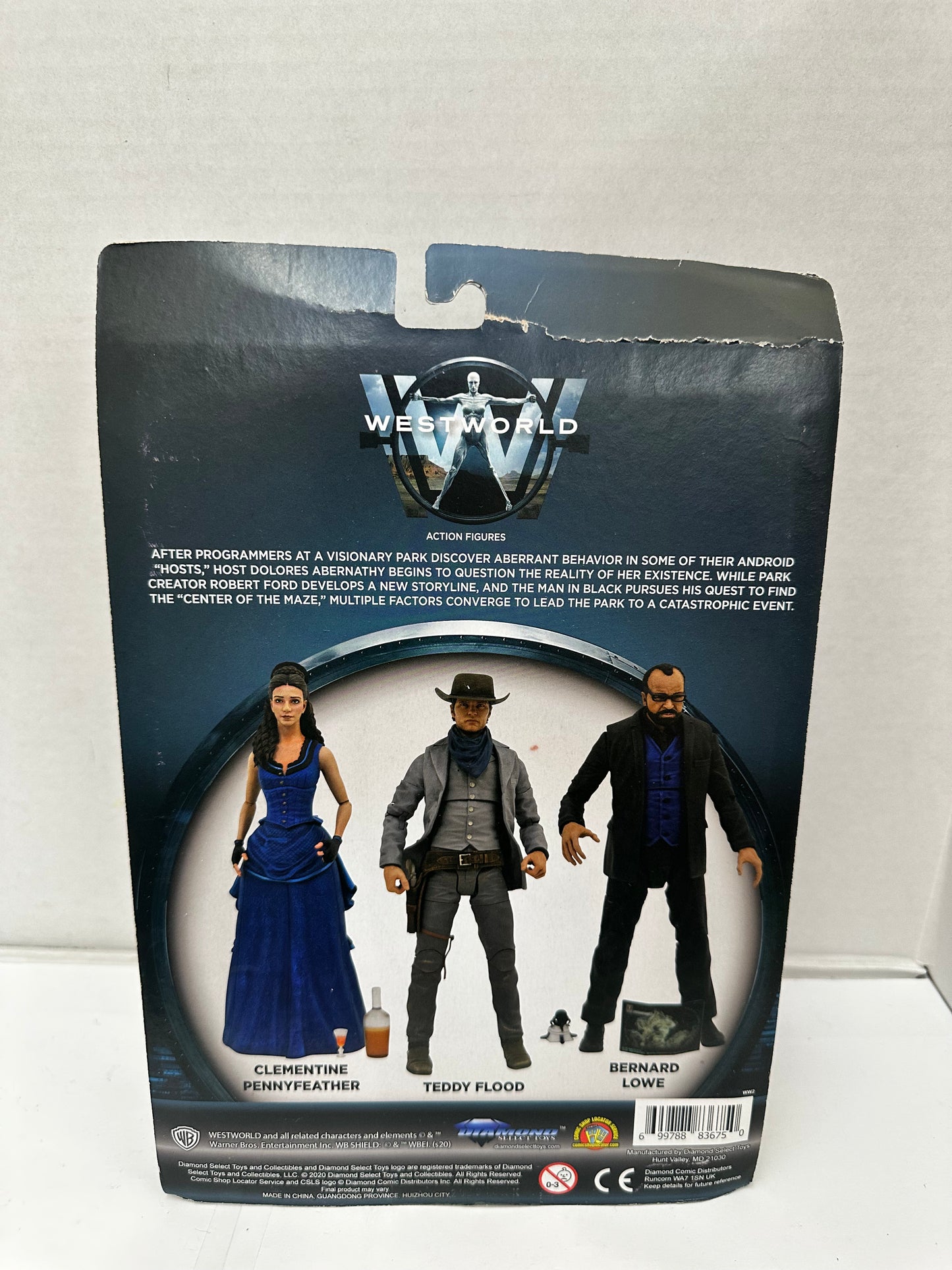 Westworld Teddy Flood 7 Inch Action Figure
