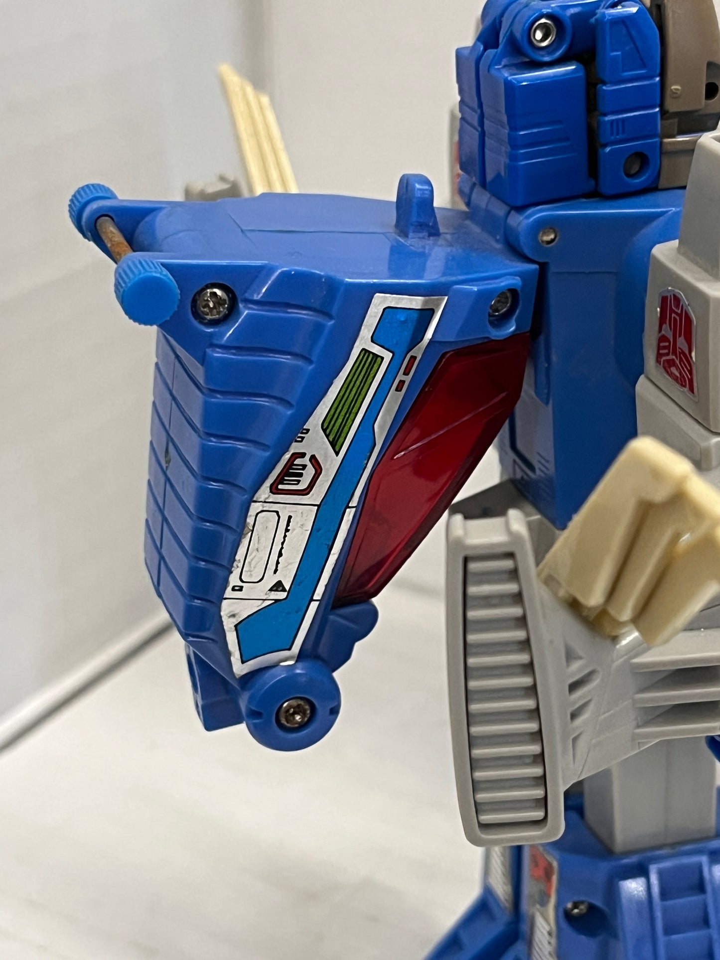 Vintage Hasbro Transformers G1 - Headmasters - Highbrow + Gort with Blasters #1