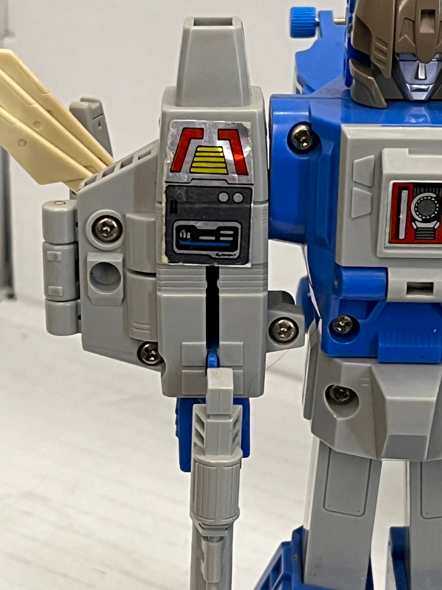 Vintage Hasbro Transformers G1 - Headmasters - Highbrow + Gort with Blasters #1