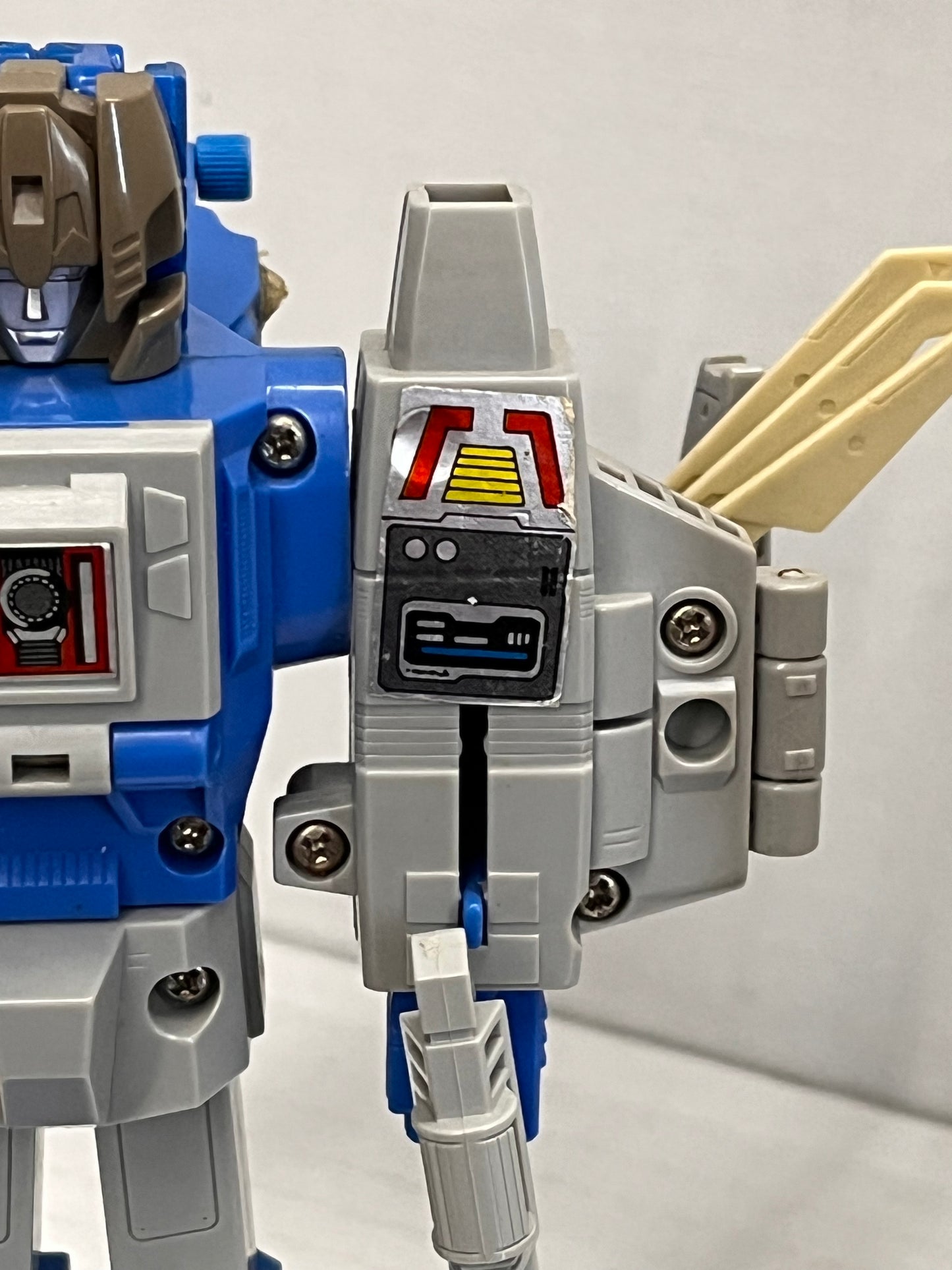 Vintage Hasbro Transformers G1 - Headmasters - Highbrow + Gort with Blasters #1
