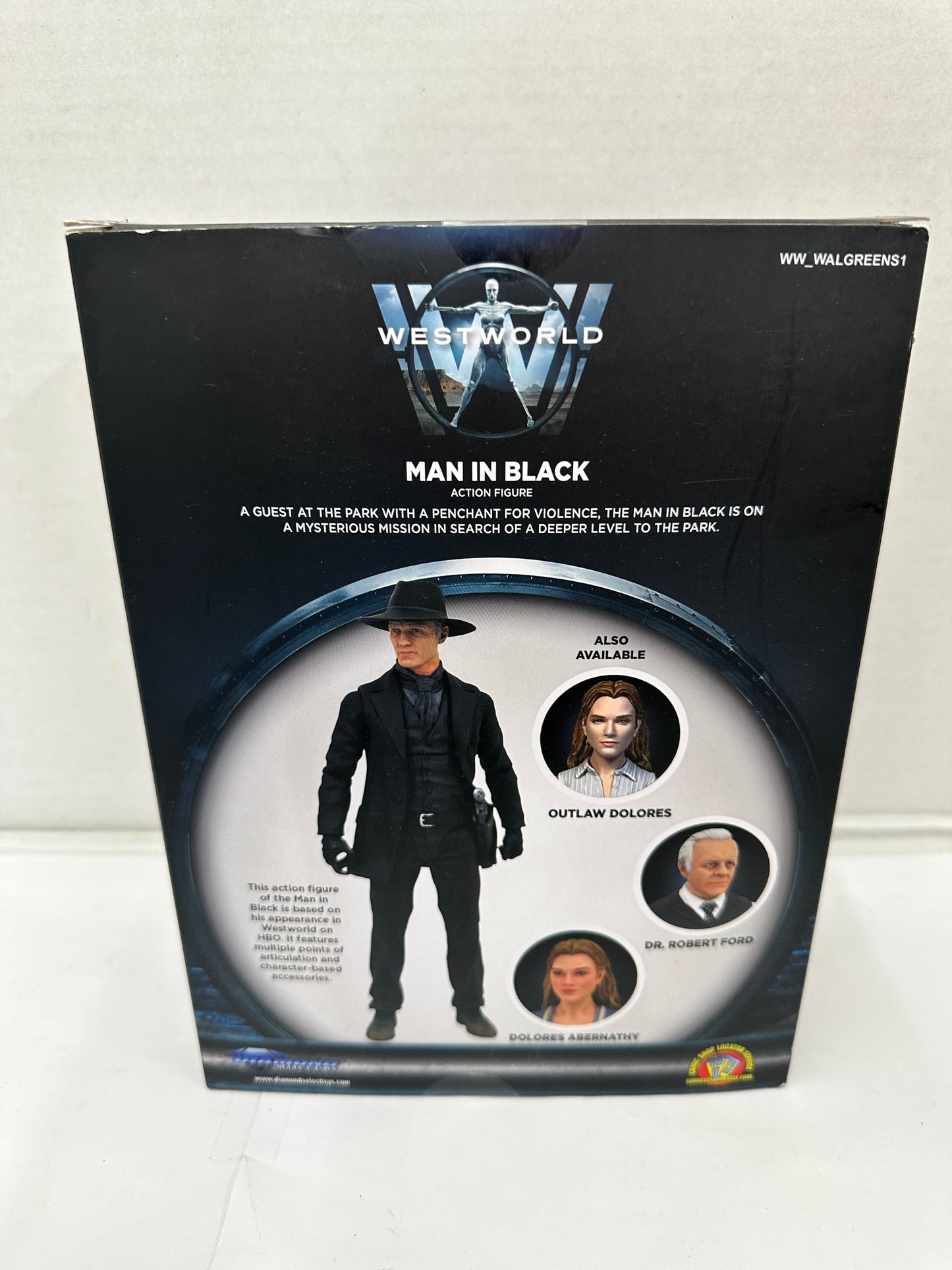 Westworld Dr. Robert Ford 7 Inch Action Figure