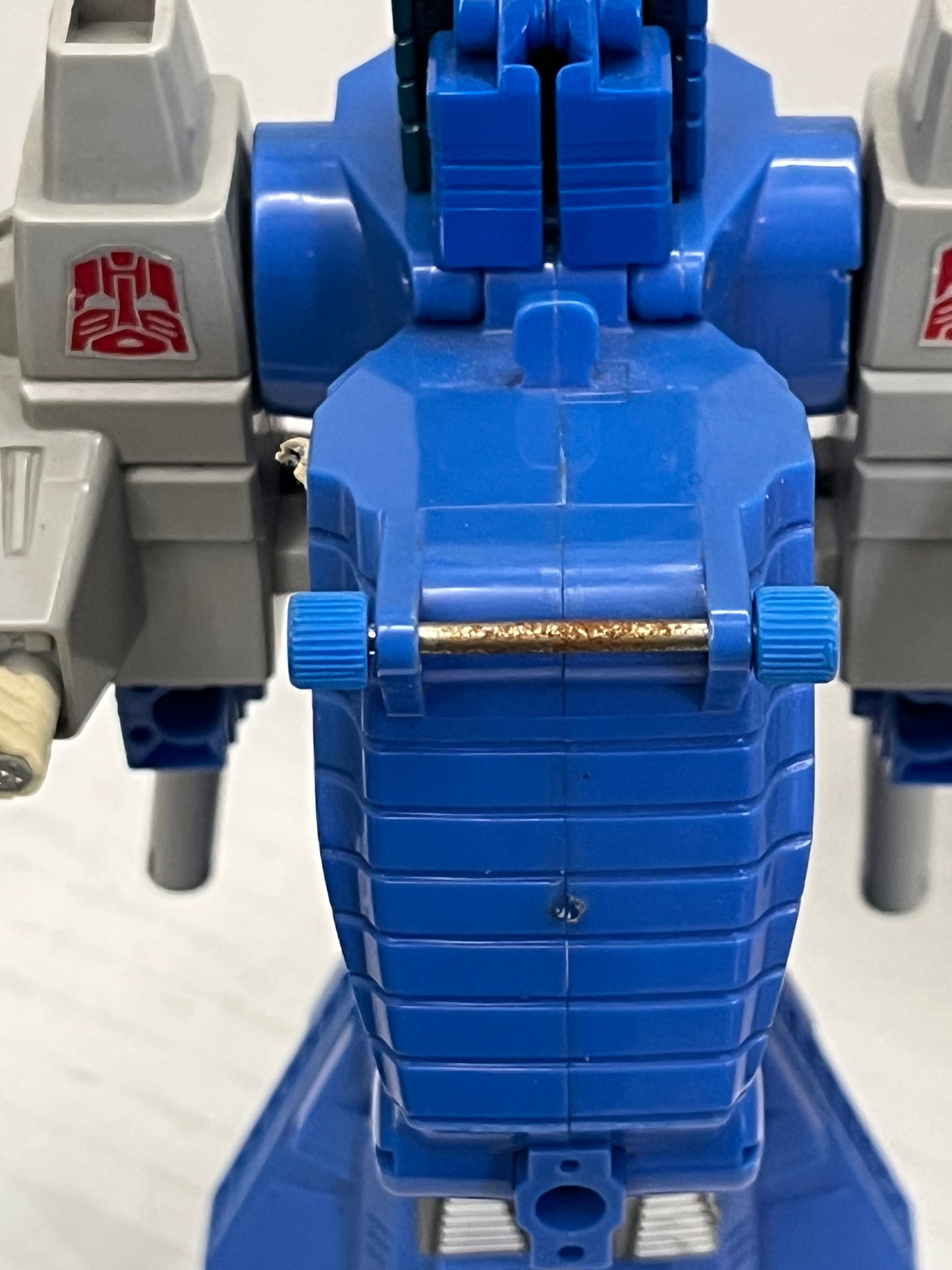 Vintage Hasbro Transformers G1 - Headmasters - Highbrow + Gort with Blasters #1