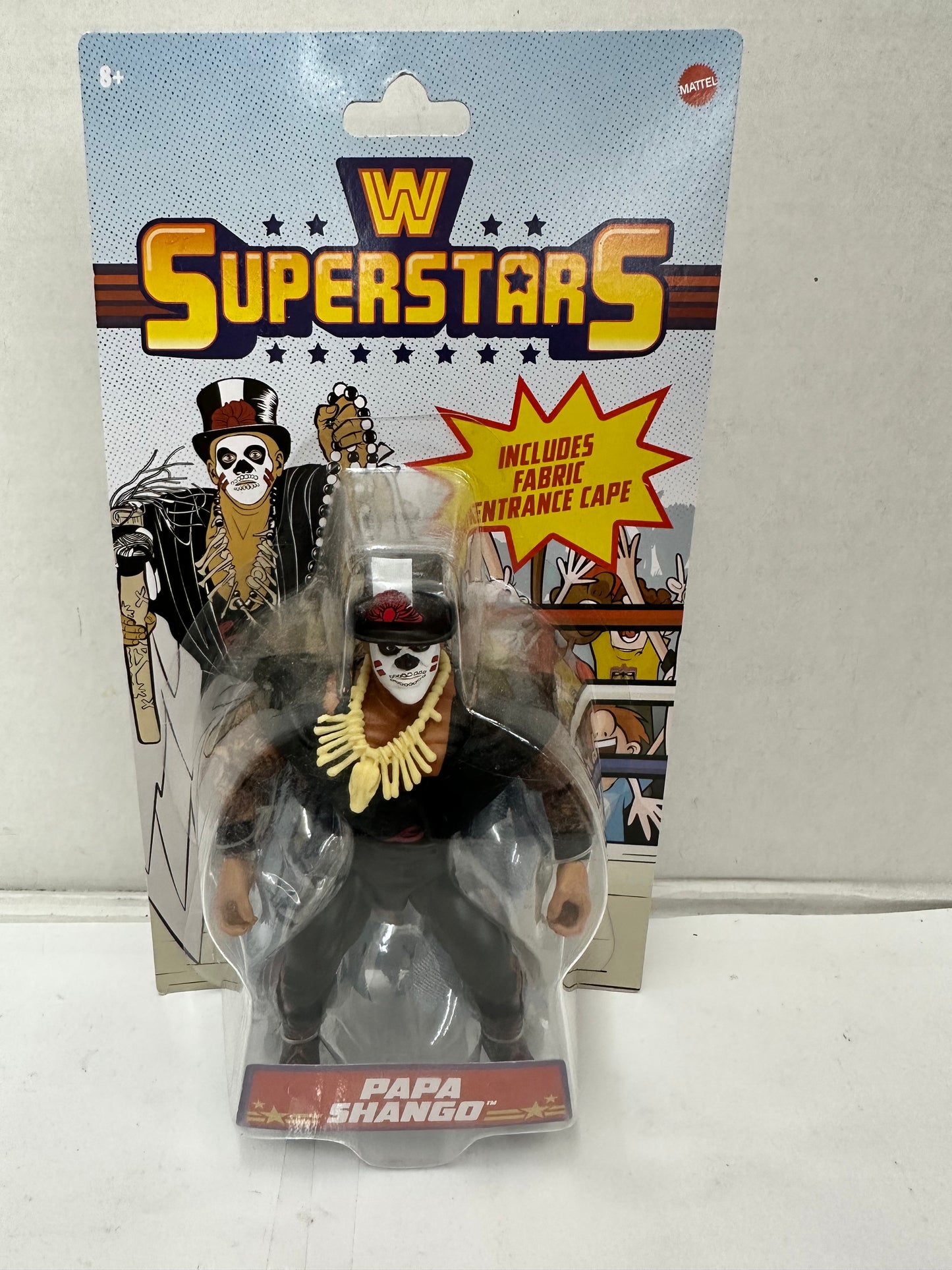 WWE Superstars Retro Series 3 PAPA SHANGO Mattel Figure