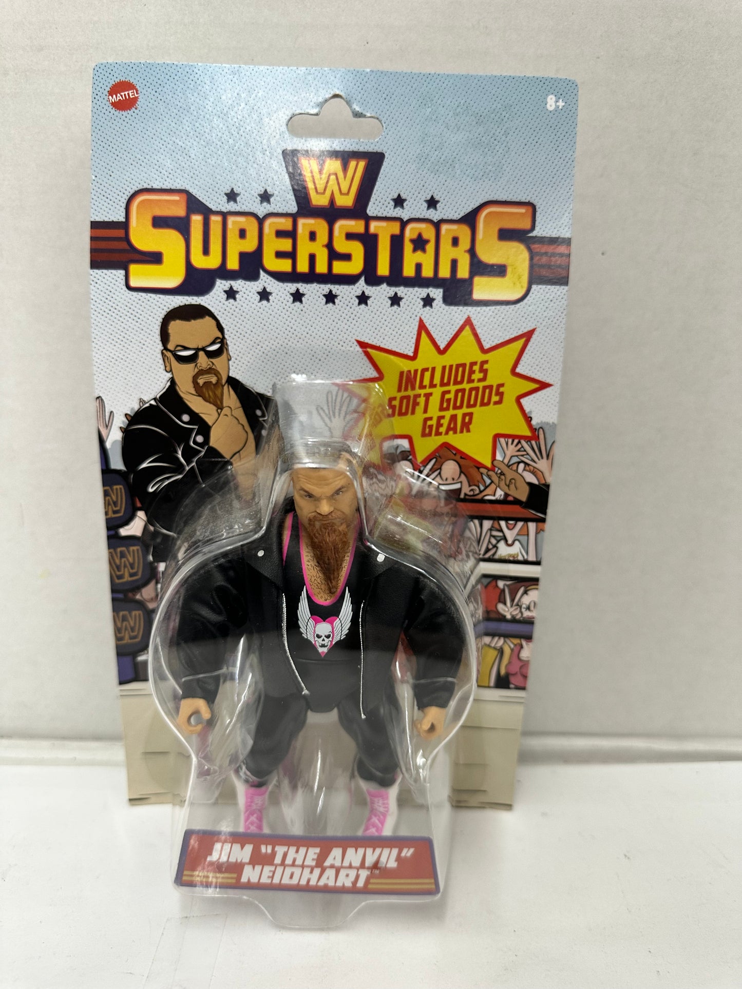 WWE Superstars Jim The Anvil Neidhart  Action Figure 2024