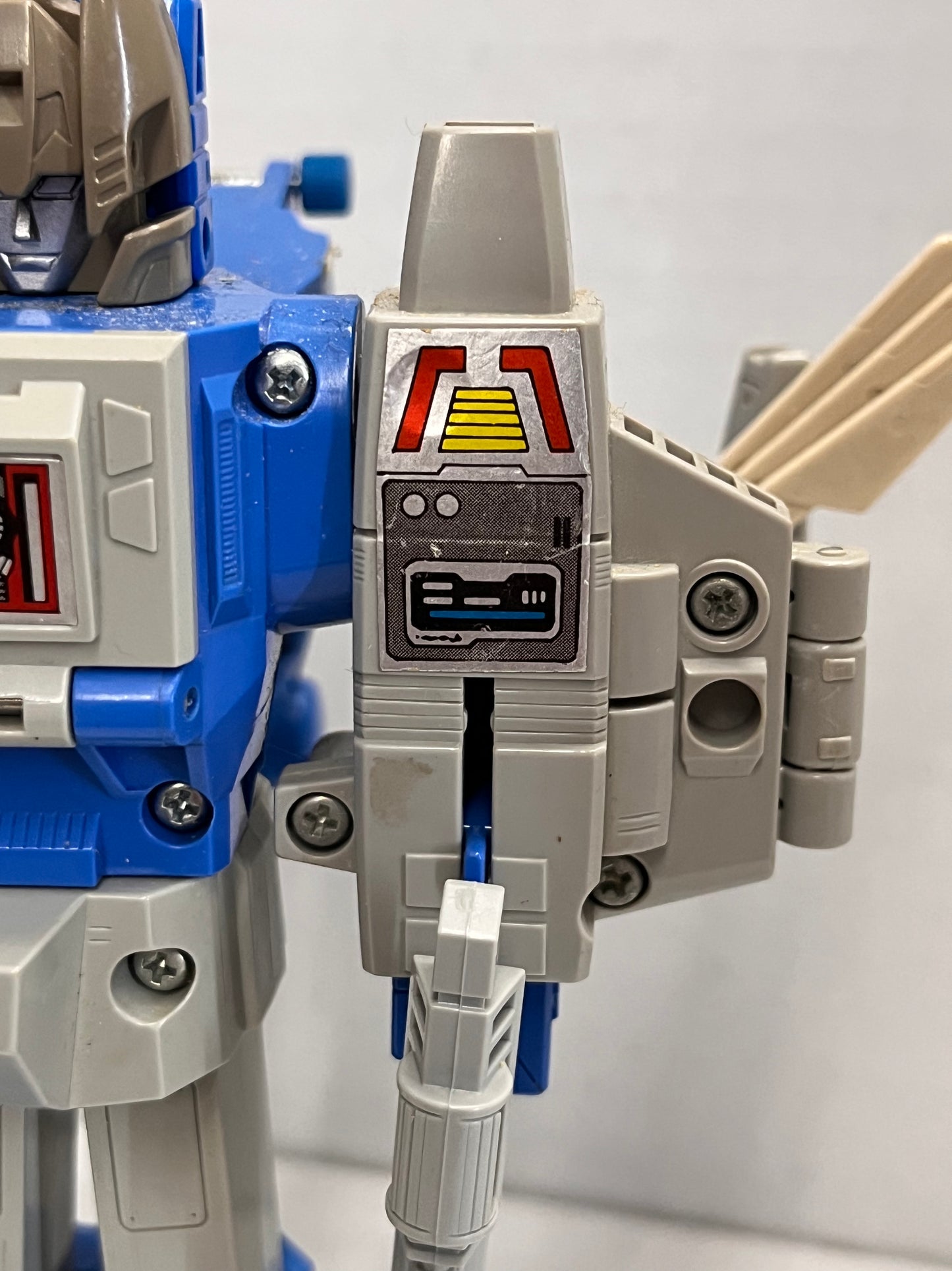 Vintage Hasbro Transformers G1 - Headmasters - Highbrow + Gort with Blasters #3