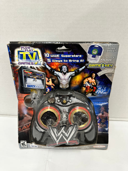 Jakks TV Games - WWE Smackdown vs Raw 2005 TV Plug and Play Video Game Wrestling
