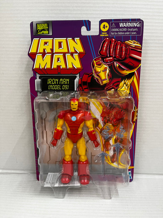 Marvel Legends RETRO IRON MAN MODEL 09 Avengers NEW 2024