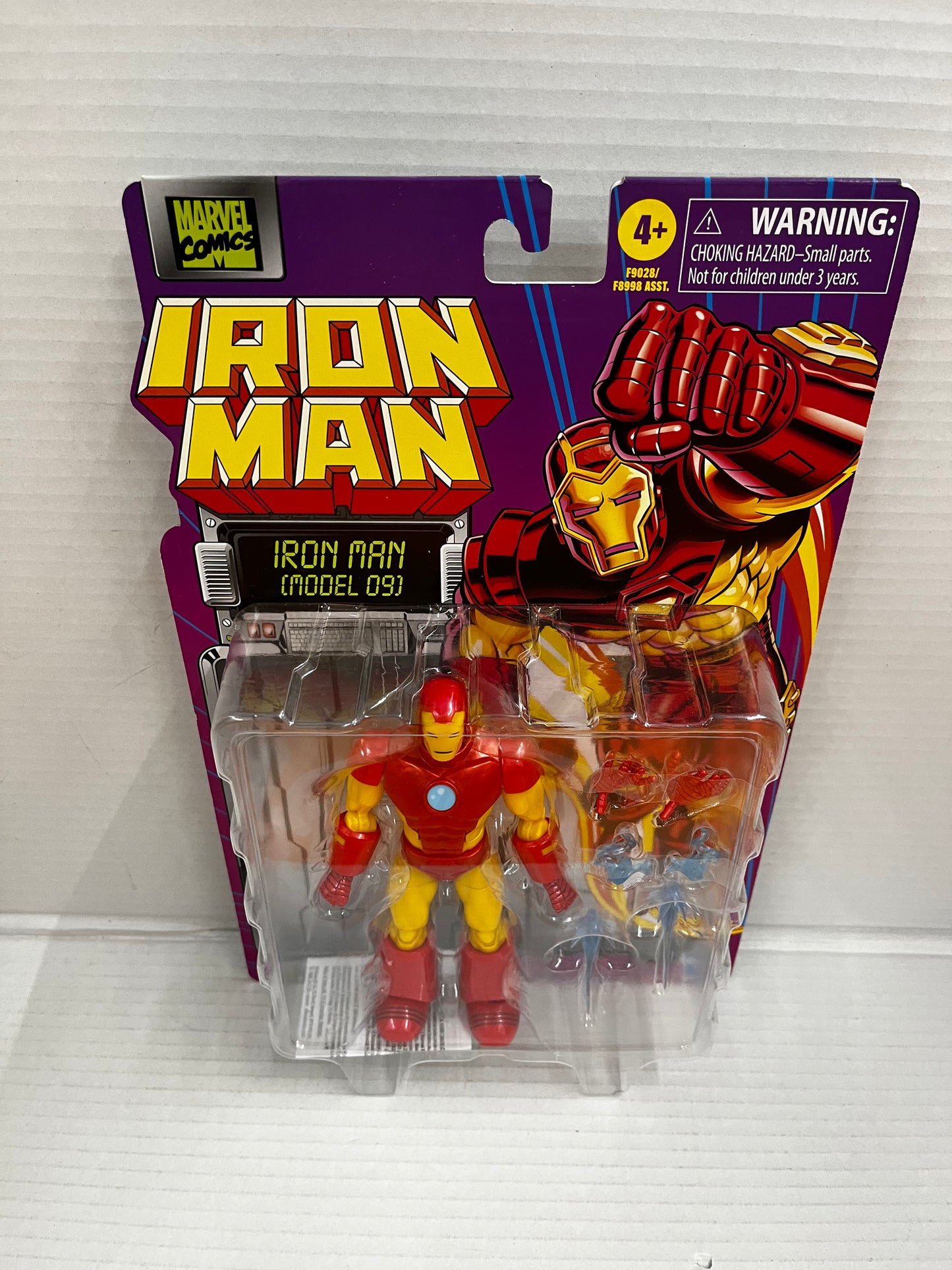 Marvel Legends RETRO IRON MAN MODEL 09 Avengers NEW 2024