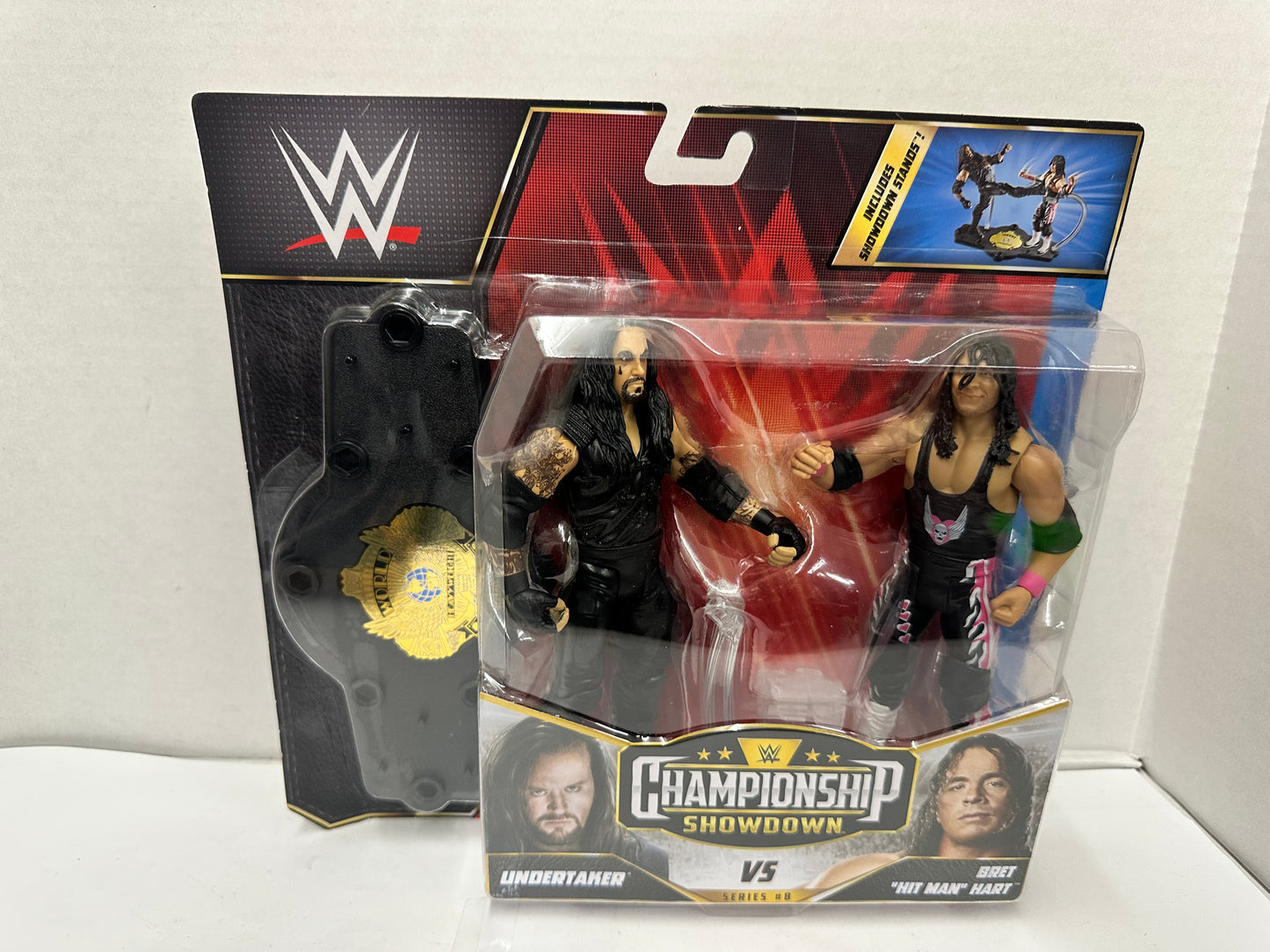 Mattel WWE Championship Showdown Series 8 Undertaker Vs Bret "Hit Man" Hart