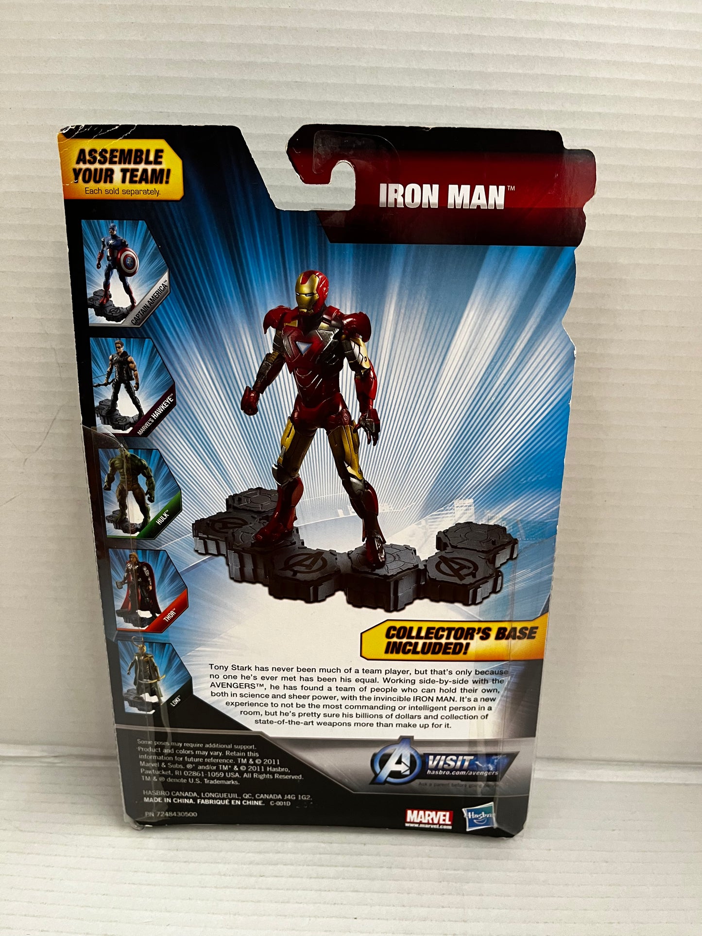Marvel Legends Movie Series The Avengers Iron Man Walmart Exclusive Figure NIB