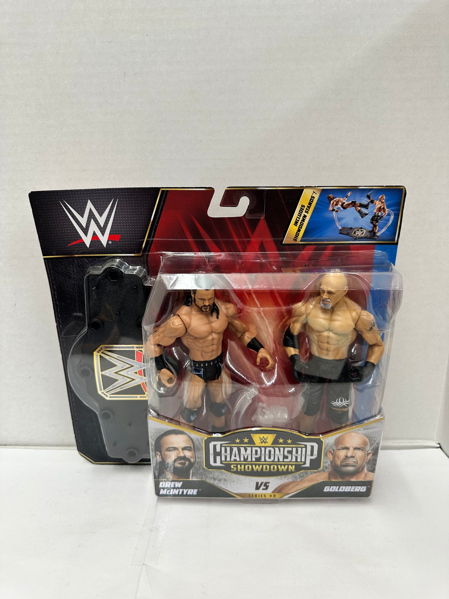 WWE Championship Showdown Series #8 Drew McIntyre vs. Goldberg 2-Pack by Mattel