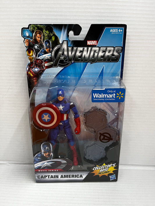 2011 Marvel The Avengers CAPTAIN AMERICA Movie Series Walmart Exclusive *NIB*